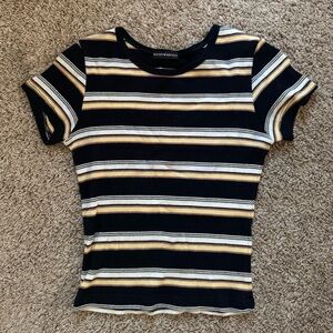 Brandy Melville Striped Crop Top